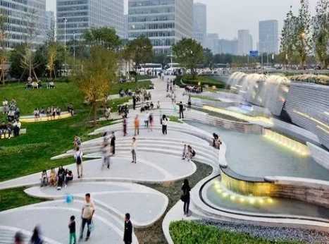 《大同市御东新区西京街绿轴景观带建设项目》设计方案公示