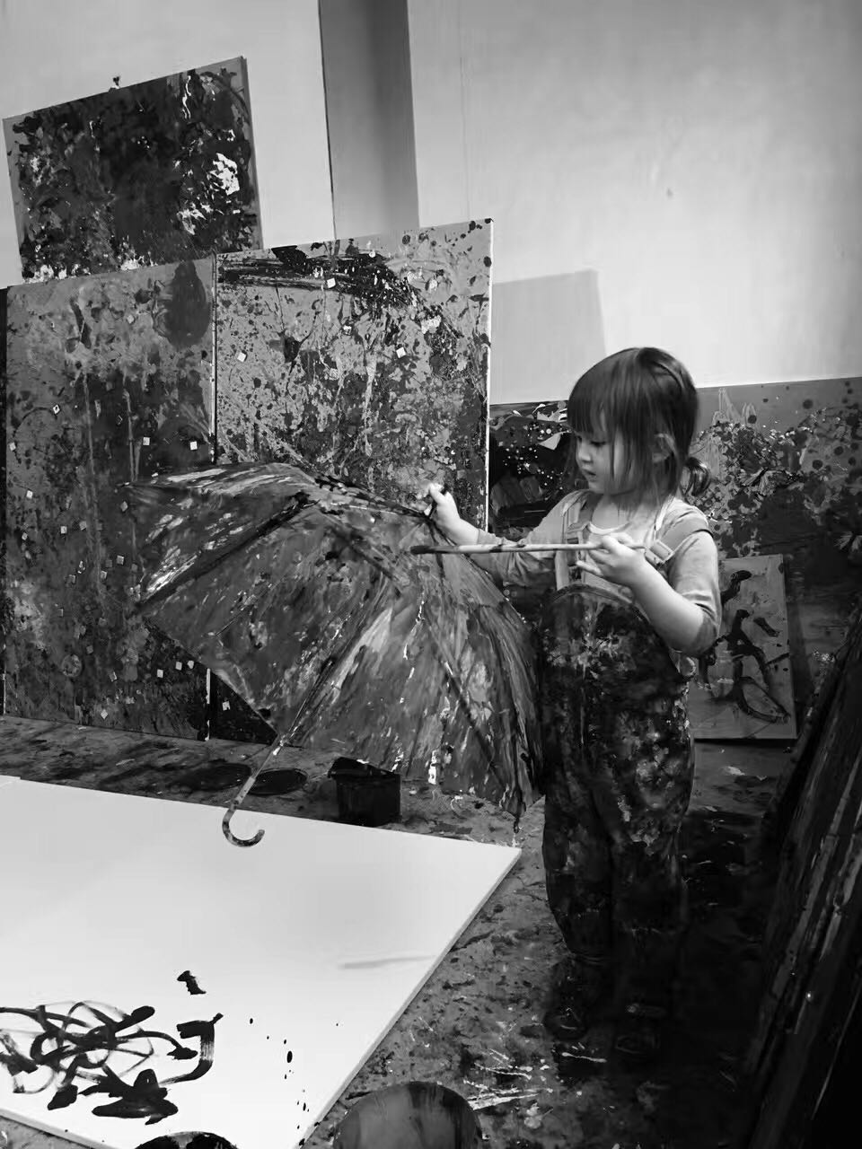 德国3岁儿童艺术家amelie